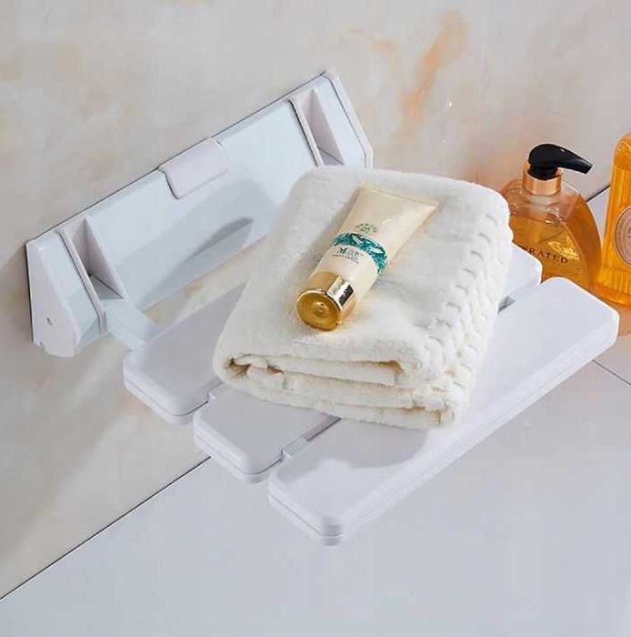 Składane siedzisko prysznicowe 130kg krzesełko pod prysznic