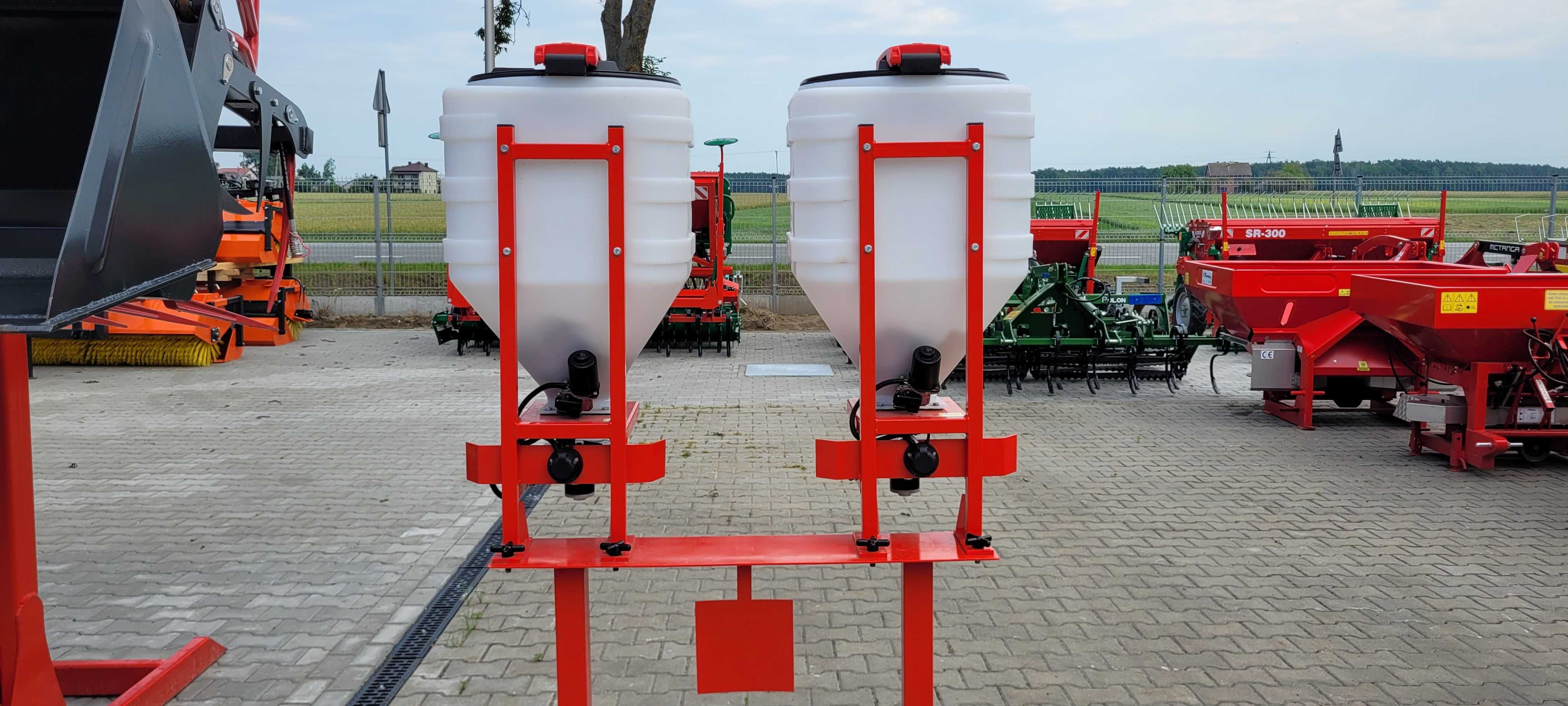 Ocynk Siewnik poplonów solarka z mieszadłem Siewmet Wiko-Plon Tolmet