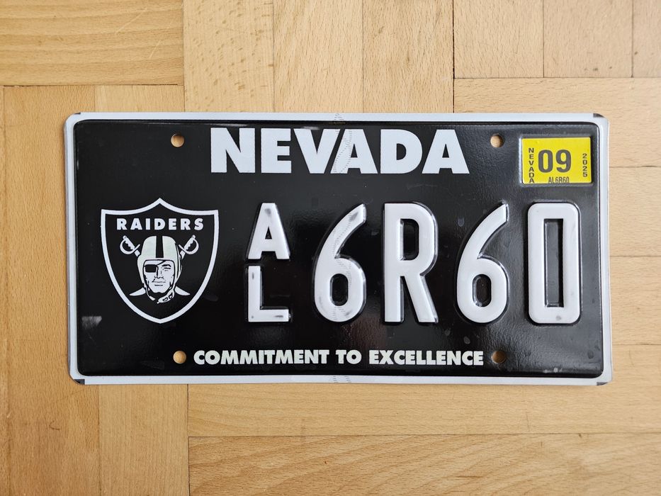 Tablica Nevada Riders USA