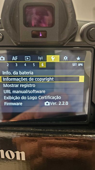 Canon EOS R5 + RF 24-70mm f/2.8L IS USM + Acessórios excelente estado