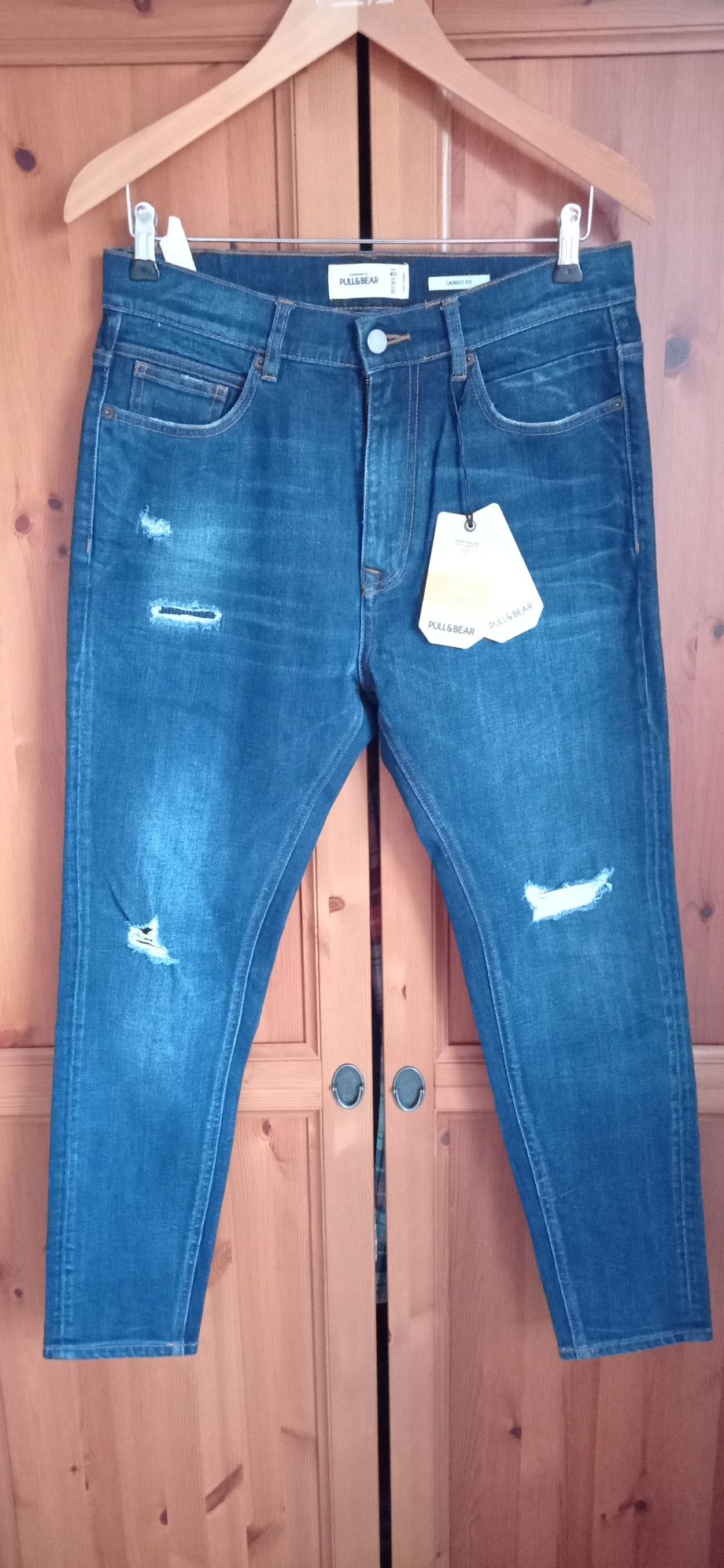 Jeansy Pull and Bear nowe i oryginalne z elastanem za 1/3 ceny rozm.31