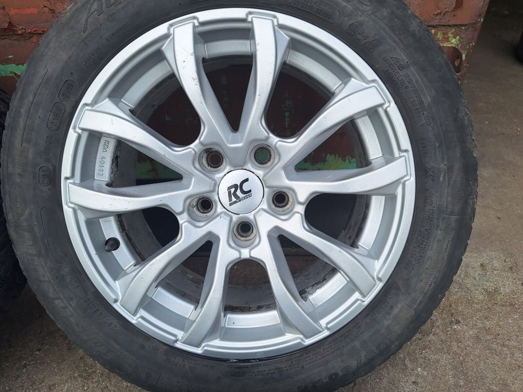Alufelgi 5x112 16 ET37 RC Design Audi A4 Mercedes Seat Skoda VW koła