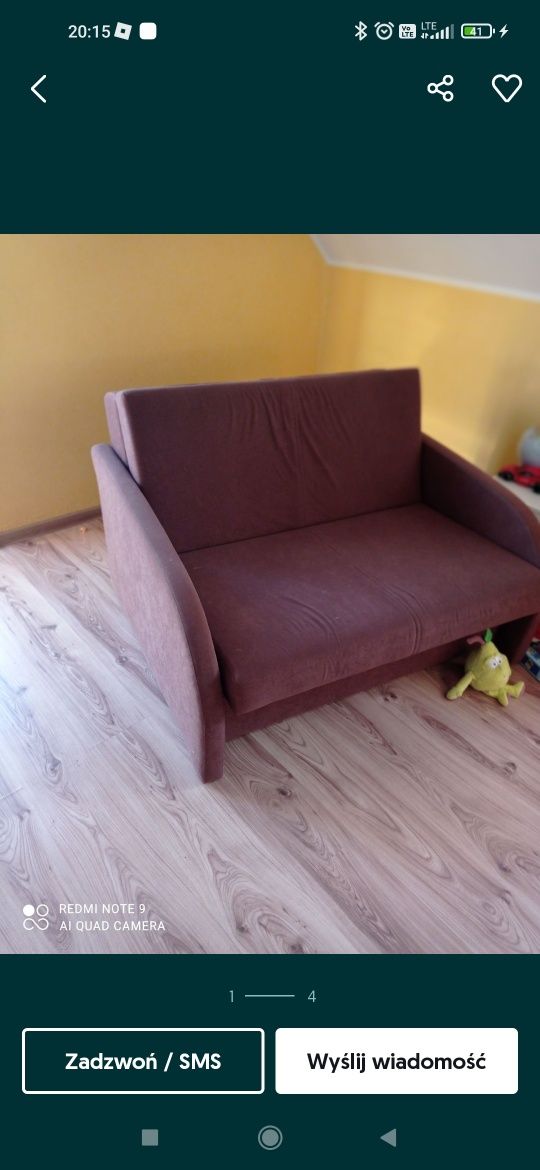 Oddam sofę rozkładaną