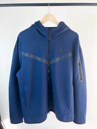 Оригінал! Зіп Худі Nike Tech Fleece синє (XL) Нове з бірками!
