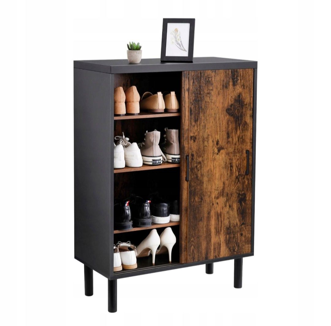 Szafka na buty Songmics 70 x 100 x 35 cm odcienie brązu