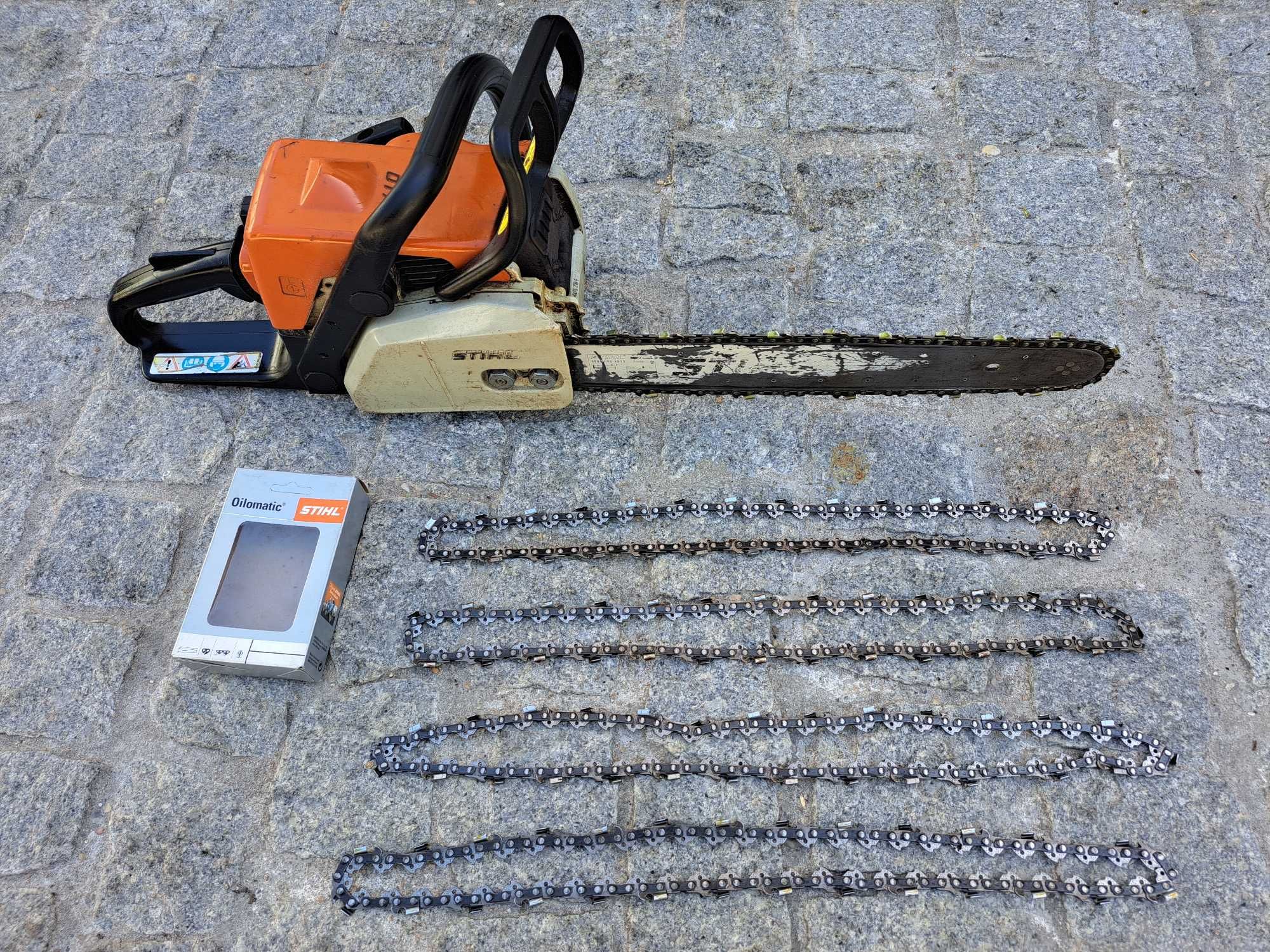 Motosserra STIHL + 4 Correntes