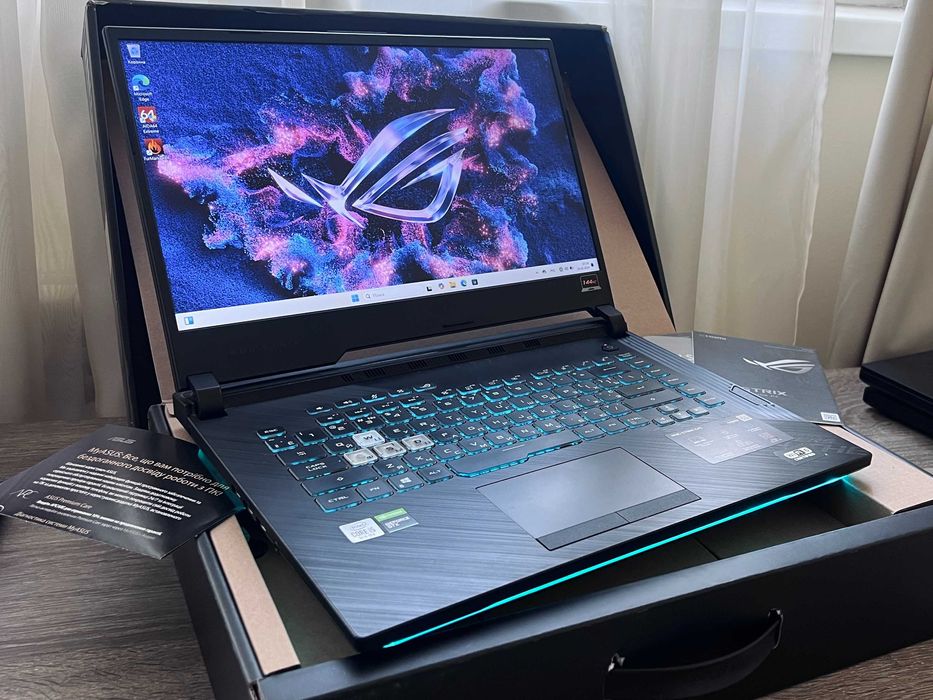 144гц! Игровой ноутбук Asus ROG Strix G15 (GTX 1660Ti , 1650 , 3050)