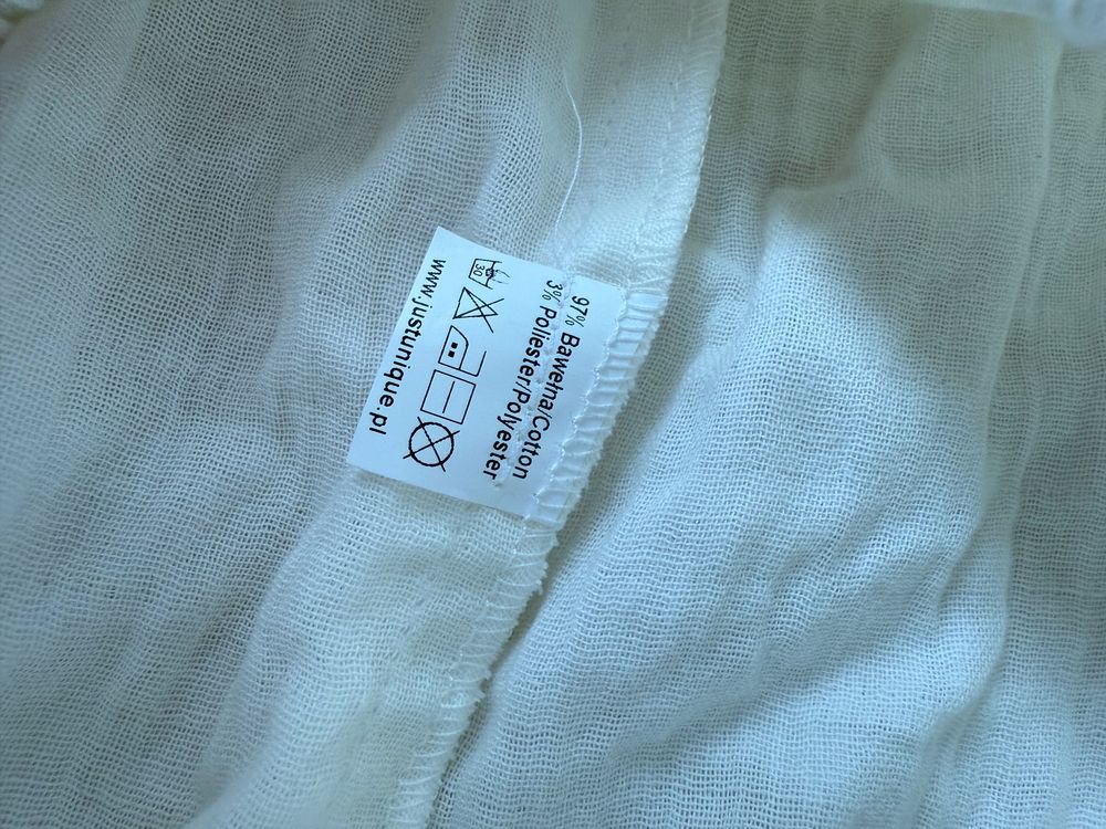 Kremowy komplet letni top i spódnica maxi Just Unique Lexy