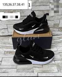 czarne Nike air max 270 nowe buty Nike 36,37,38,41 wyprzedaż