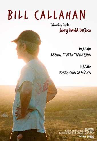 Dois bilhetes juntos  Bill Callahan 1a plateia lisboa