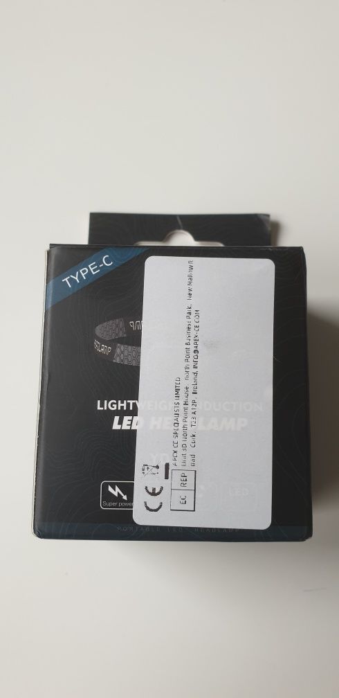 Czołówka latarka led