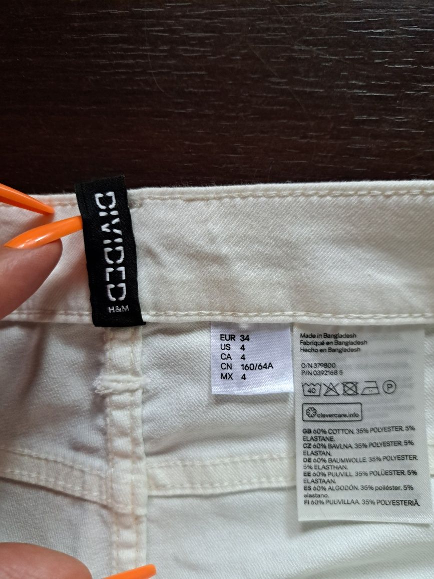 Szorty dziewczęce r.34 H&M