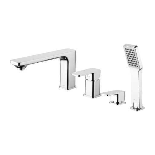 Bateria wannowa 4-otworowa Omnires Apure chrom - 700 zł