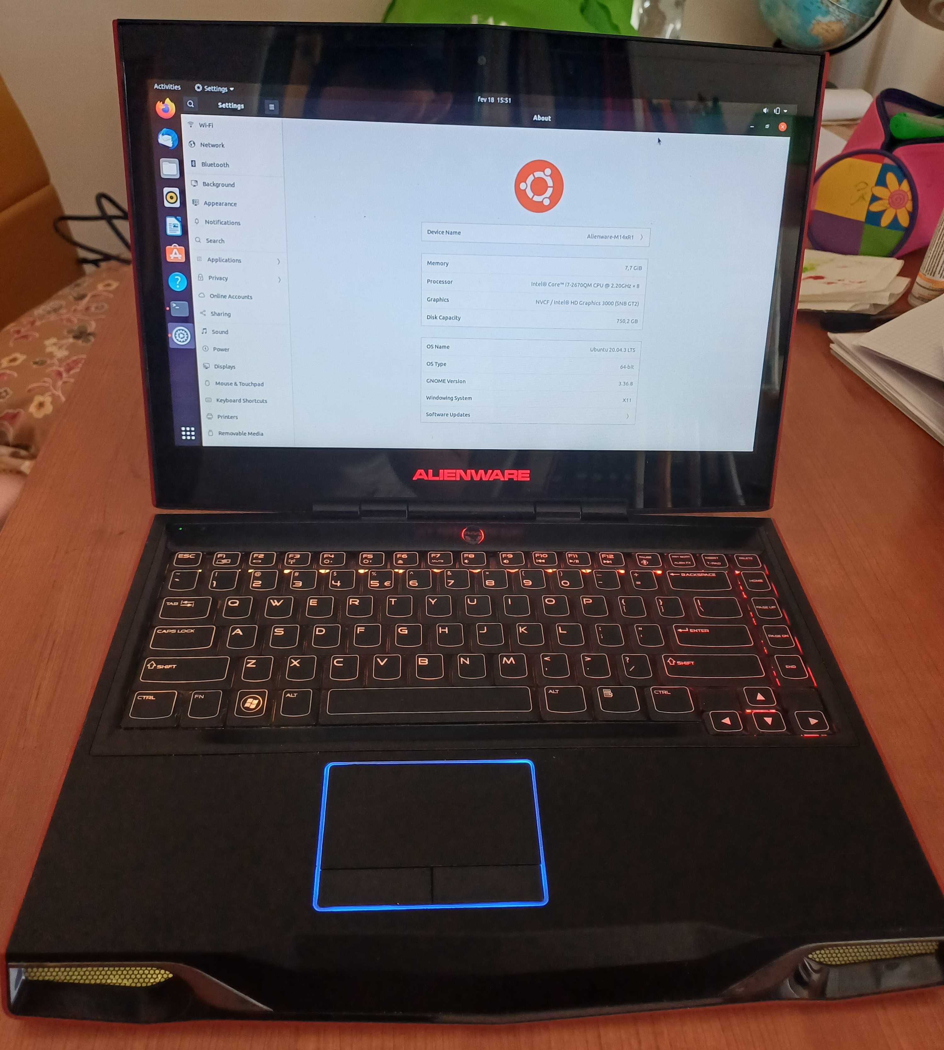 Alienware M14xR1