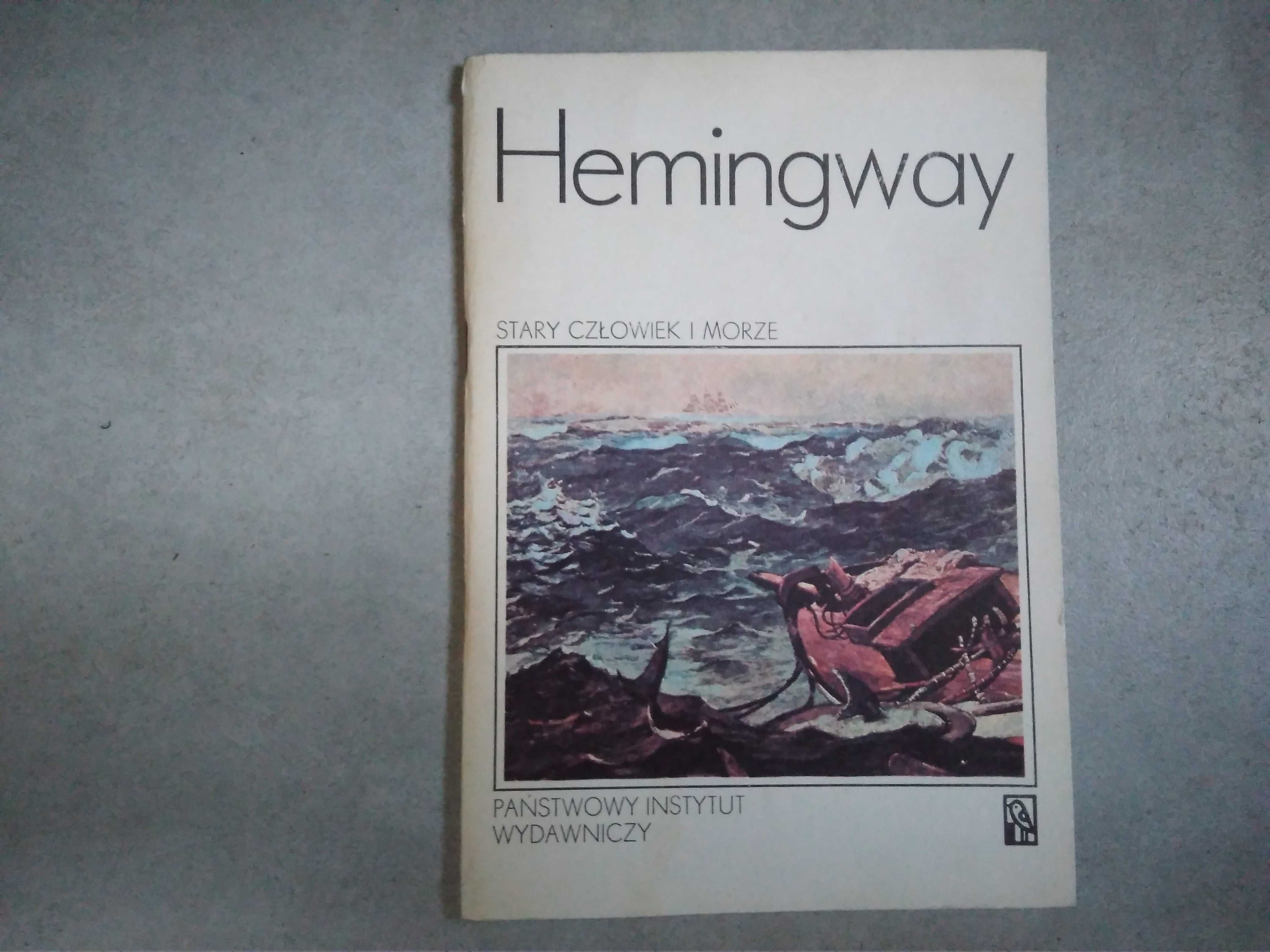 Książka Stary człowiek i morze - Ernest Hemingway w dobrym stanie