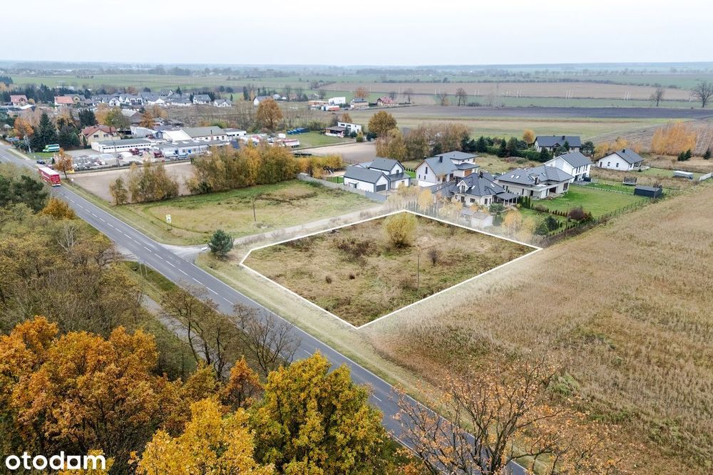 Działka usługowa niemalże w Szamotułach!