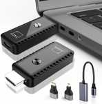 Bezprzewodowy nadajnik i odbiornik HDMI, Plug & Play, nowy