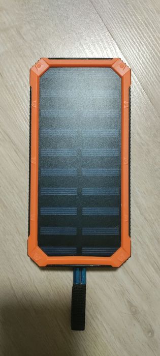 Павербанк із сонячною панеллю, 20000 mAh