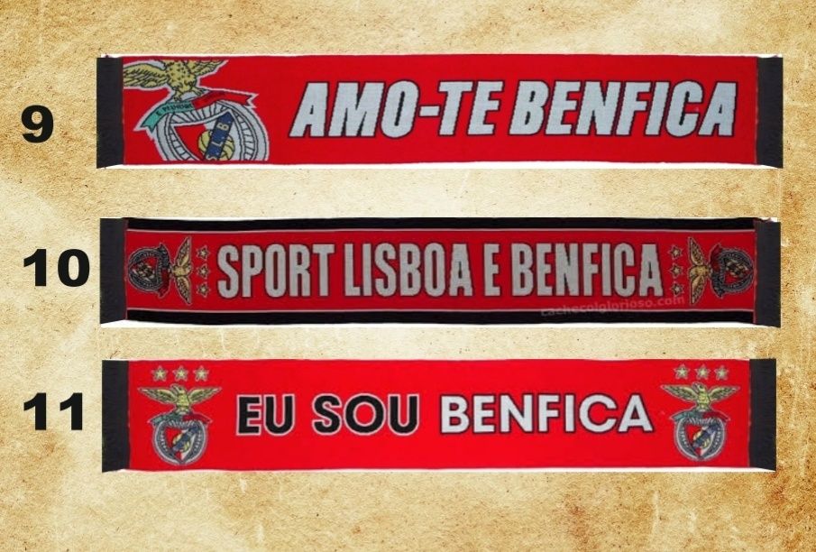 Sport Lisboa e Benfica cachecóis