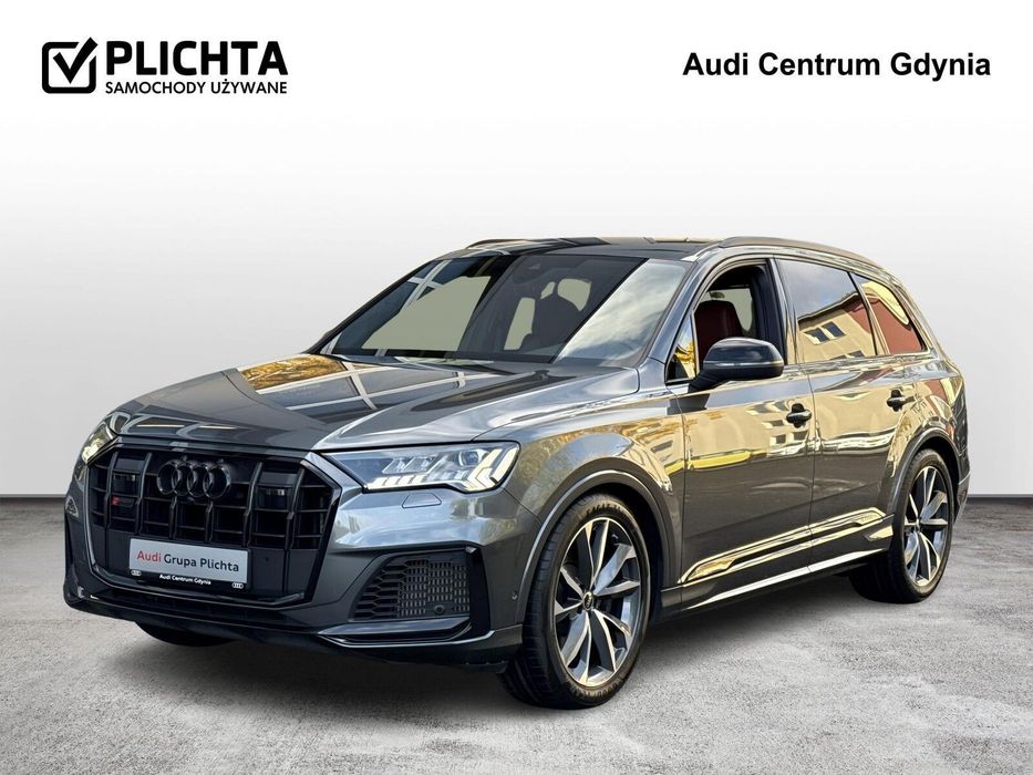Audi SQ7 Fotele Typu S, Oś skretna, Pakiet Czerń plus, Gwarancja 2027