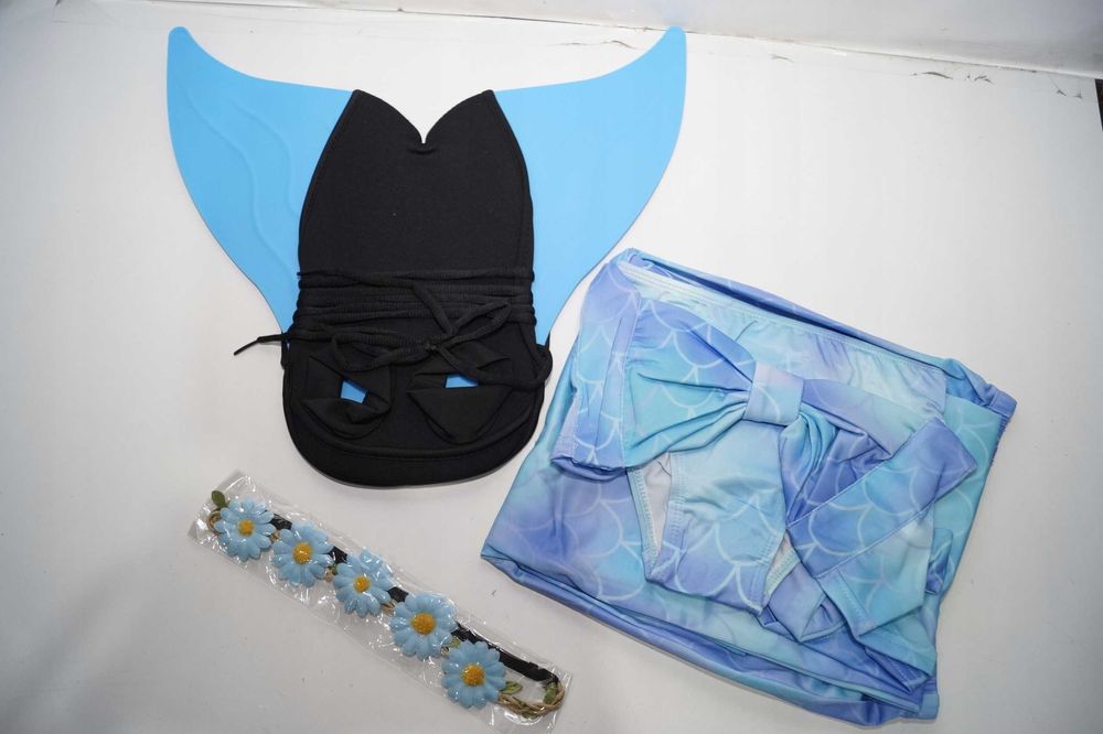 W96 Syreni ogon do pływania Strój kąpielowy płetwa 120 monofin