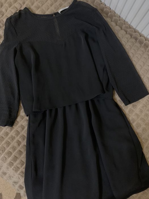 Чудове чорненьке пляттячко від бренду Mango