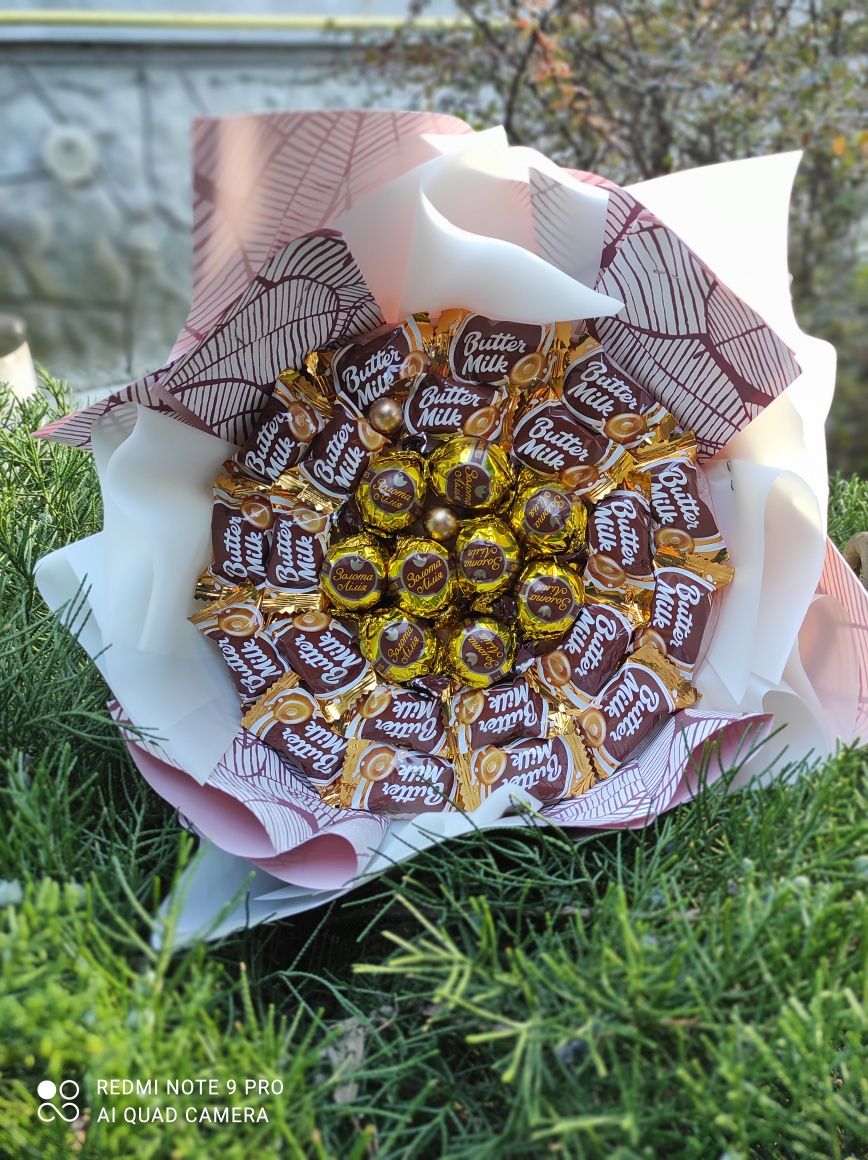 Подарочный Букет из конфет