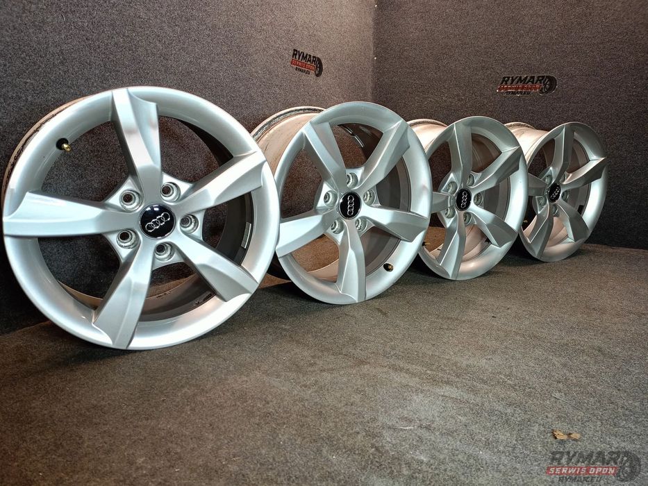 ŚLĄSK ALUFELGI 7.5X16&quot; 5x112 ET37 OE AUDI ORYGINAŁ KOMPLET