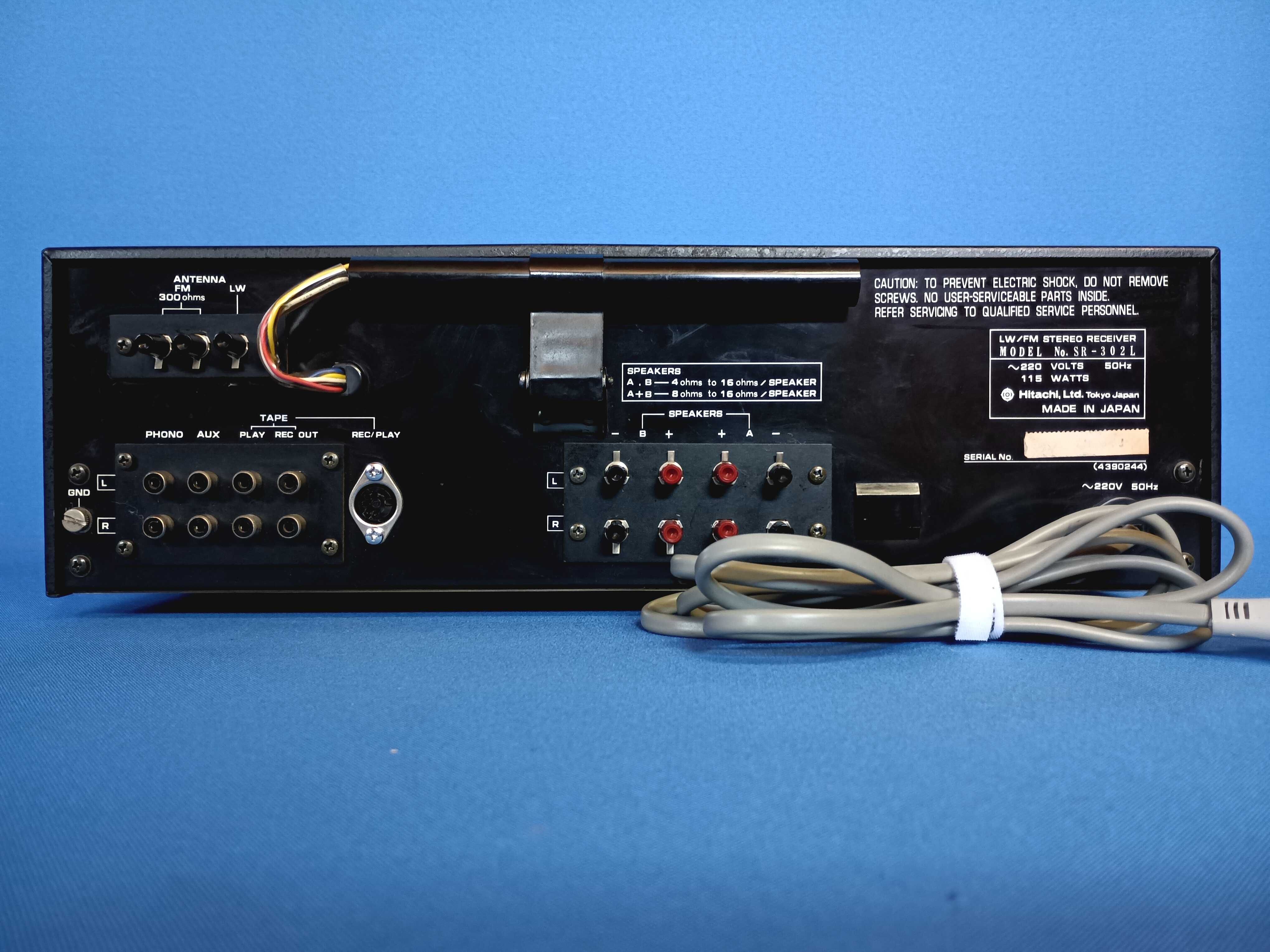 receiver HITACHI SR-302L
