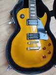 Gitara elektryczna Cort CR200 GT Gold Top Les Paul + pokrowiec + piec