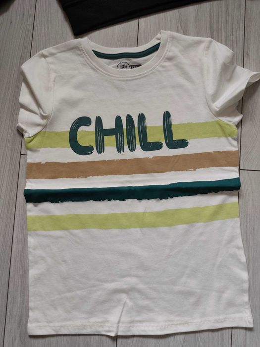 Spodnie bluzy t-shirty chłopak 134