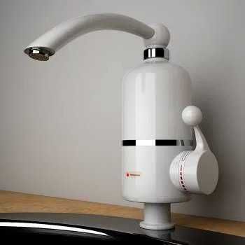 Электрический водонагреватель смеситель для кухни кран экраном и душем