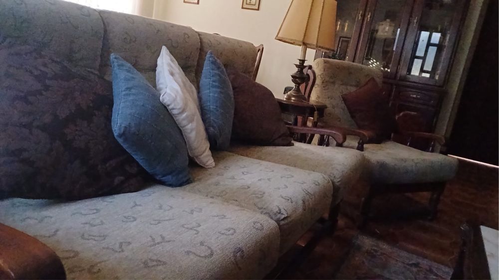 Sofa 3 lugares + 2x1 sofa