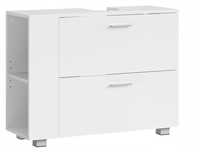 VASAGLE Szafka pod zlewozmywak BIAŁA BBK502W01 30 x 80 x 64 cm UŻYWANY