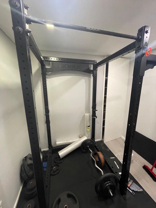 ROGUE RML-490C Monster Lite Power Rack - CrossFit/Ginásio e Musculação