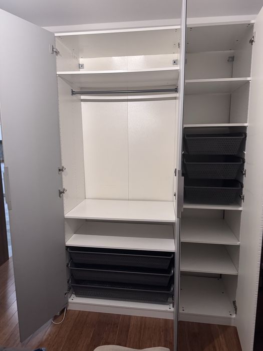 Szafa trzydrzwiowa z lustrem ikea REZERWACJA Do soboty