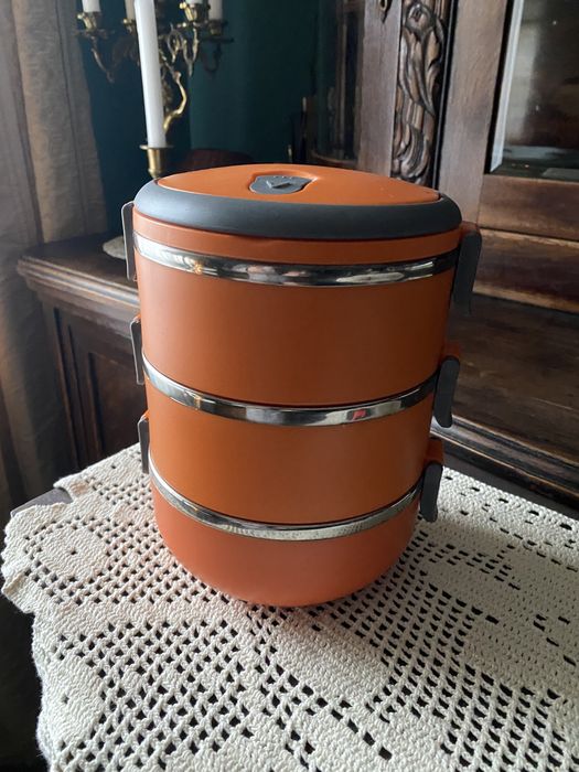 Zestaw 3 częściowy pojemnik garmażeryjny do przechwywania do żywności