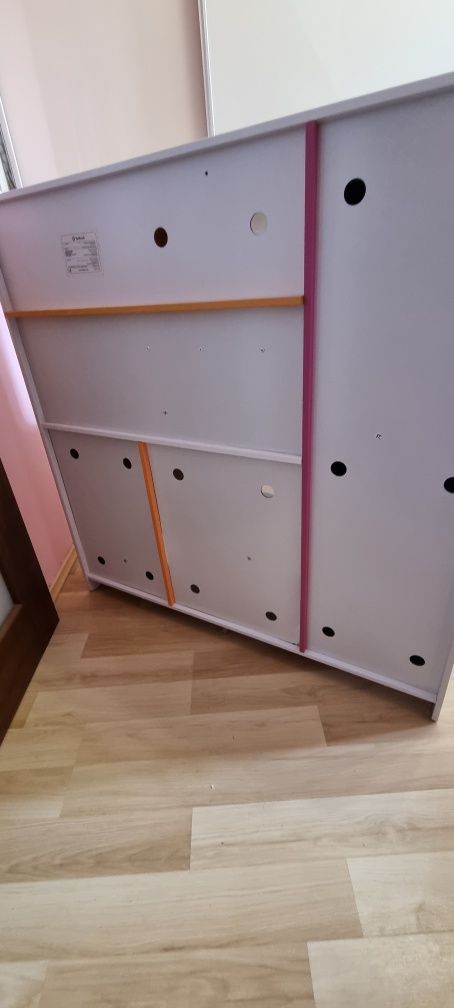 Drewniany kuchnia Kidkraft - żywe kolory + nowa ściana + zestaw śrub