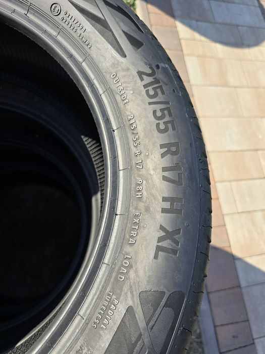 Opony 215/55R17 letnie Continental. Idealne 2020r. Wysyłamy. Montaż.