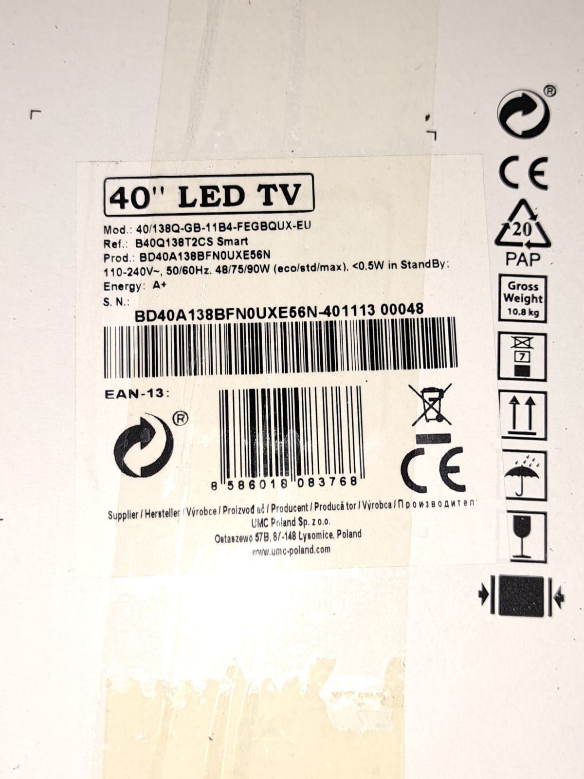 Telewizor Sharp 40 Smart