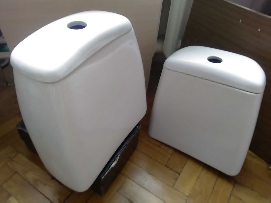 чаша унитаза, бачки, крышки, умывальник (б/у)