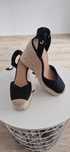 Espadryle buty na koturnie Stradivarius sandały półbuty 38