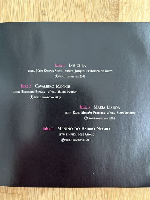 Cd Mariza + história do fado