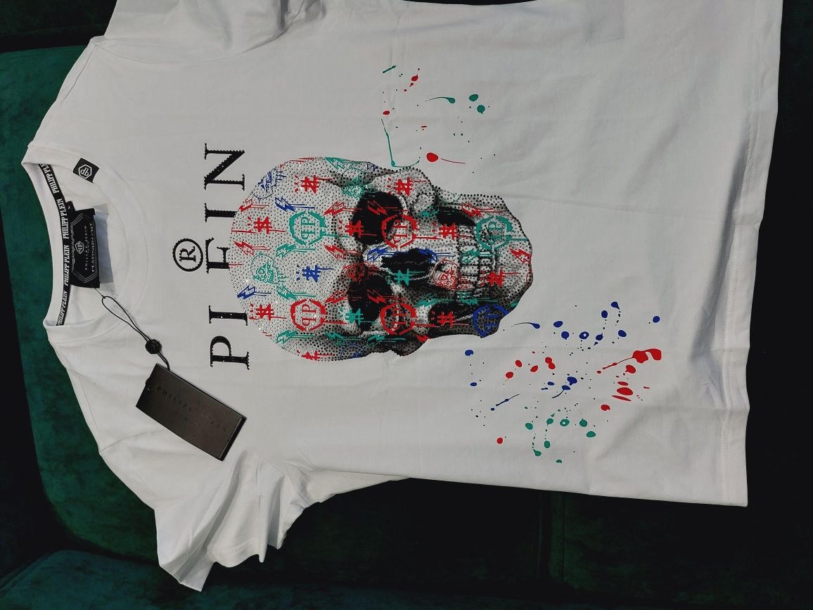 Koszulka męska Philipp Plein  Platinum Cut rozmiar L