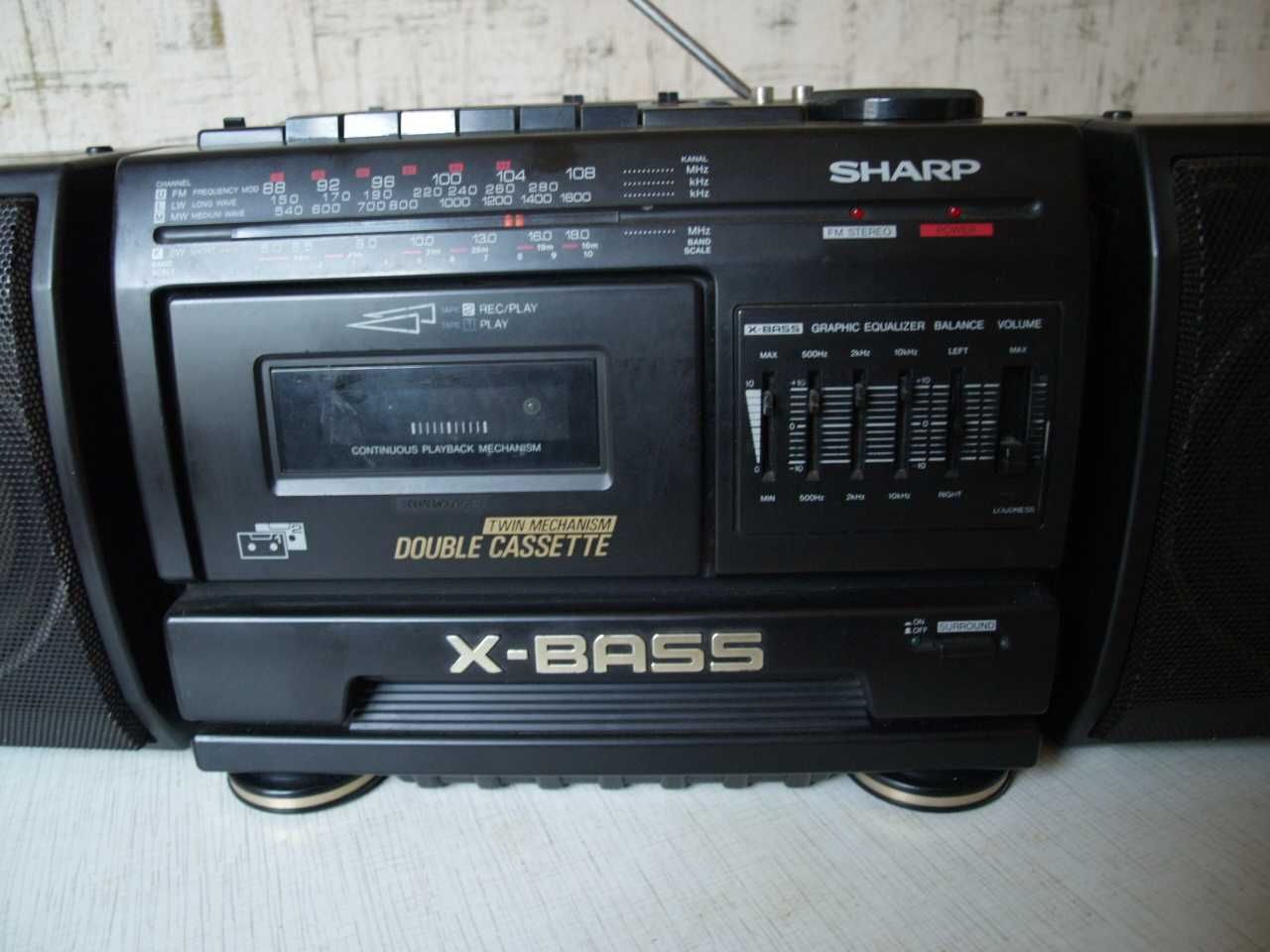 Продам супермагнітолу 90-х SHARP WF - T 380