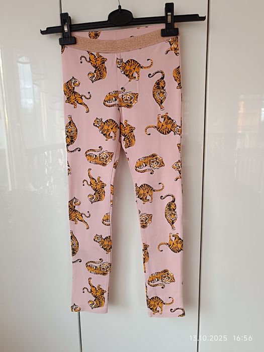 Spodnie w tygrysy H&M r 128
