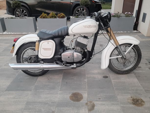Sprzedam jawa 350 do małego dokończenia, Z PAPIERAMI