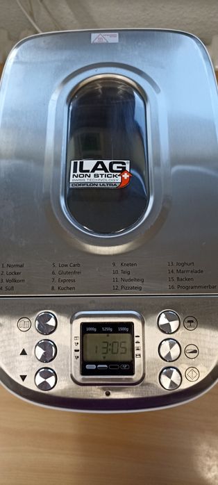 Хлібопічка SilverCrest SBB 850 E1 (850 Вт, 16 програм, 3 розміри)