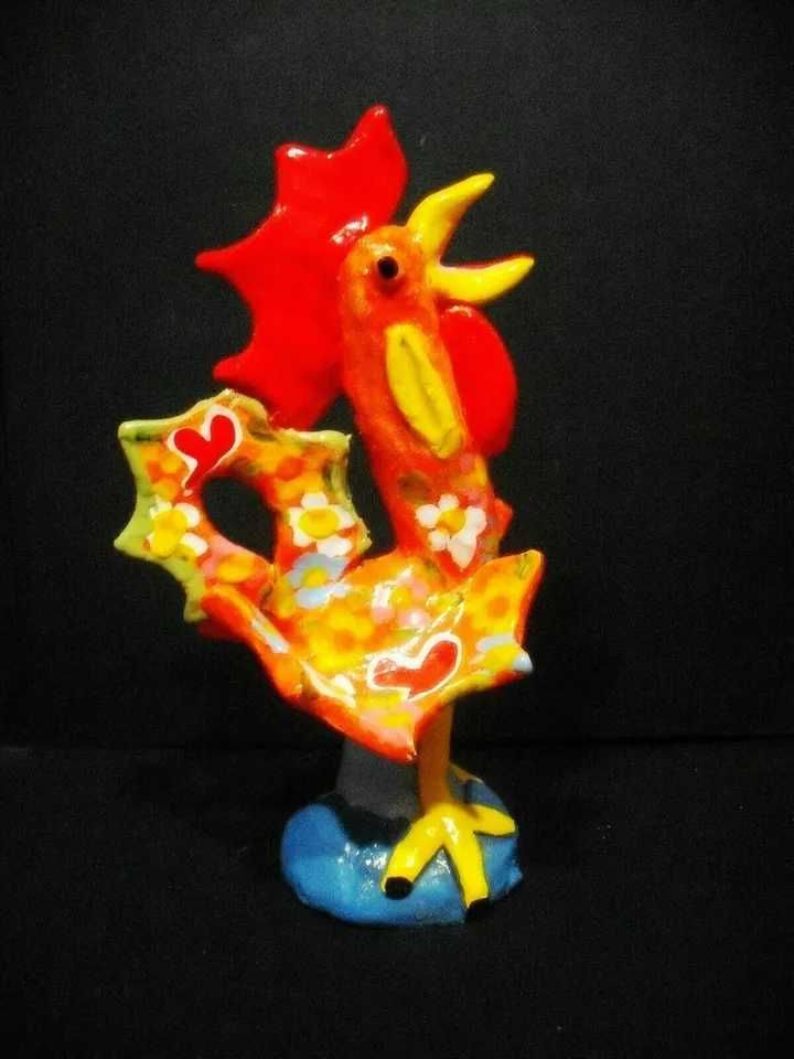 Cock handicrafts made in Portugal