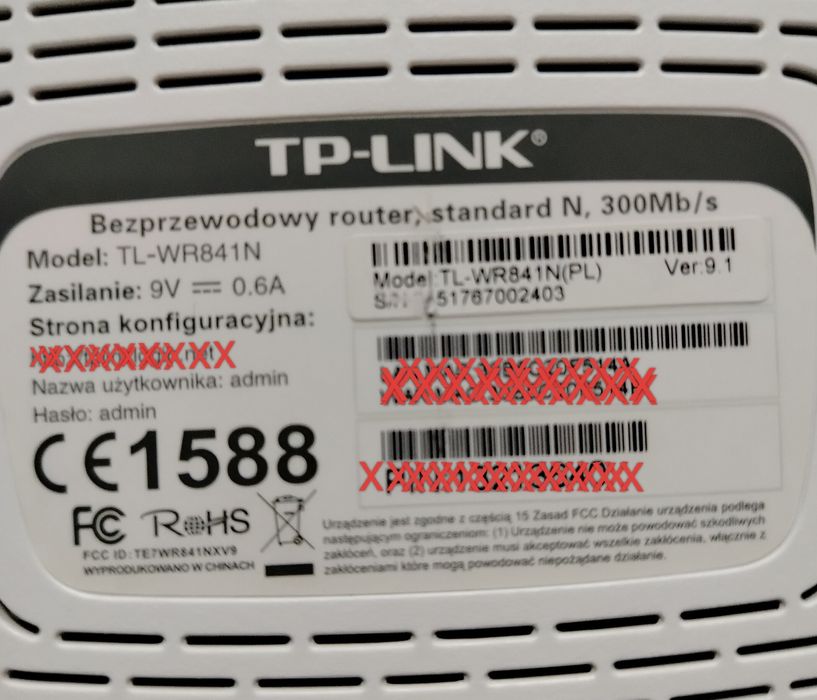 Modem TP-Link TL-WR841N